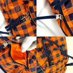 Louis Vuitton Backpack Light Pack Nylon Orange — view 8