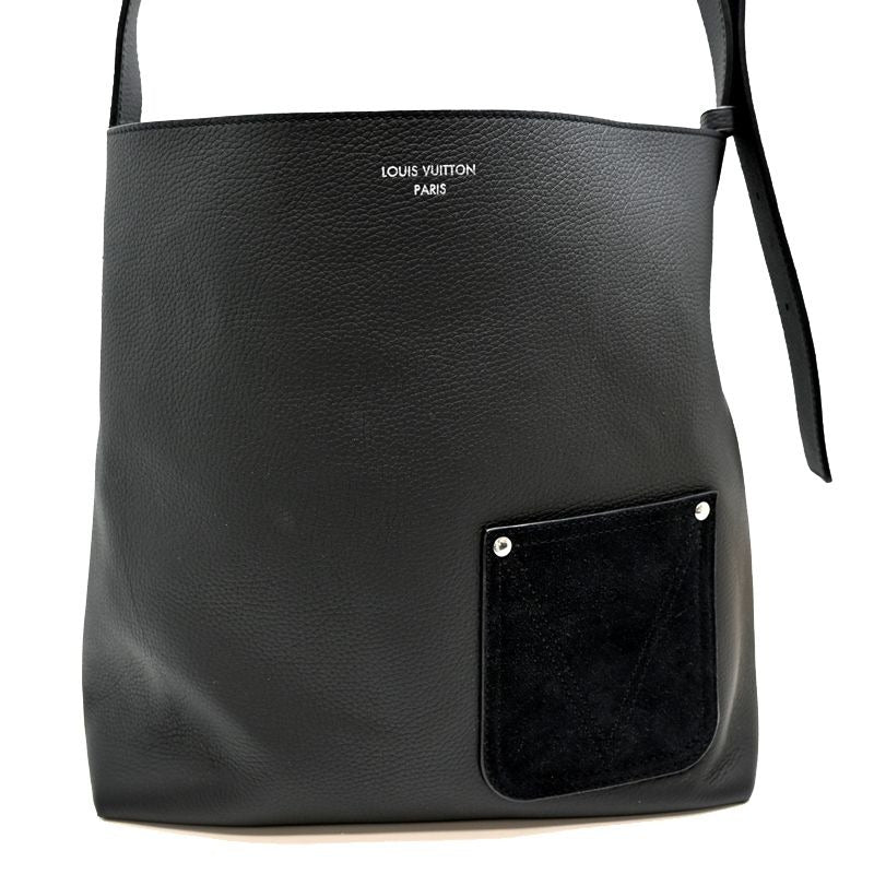 Louis Vuitton Tote Leather Black