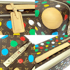 Louis Vuitton Monogram Horizon 55 Yayoi Kusama Brown — view 7