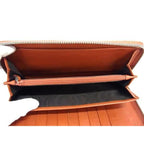 Gucci Long Wallet Micro Guccissima Organizer Brown Leather Round — view 4