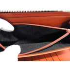 Gucci Long Wallet Micro Guccissima Organizer Brown Leather Round — view 5