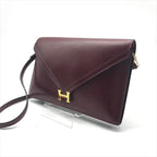 Hermes Liddy Calfskin Shoulder Bag Gold Purse — view 2