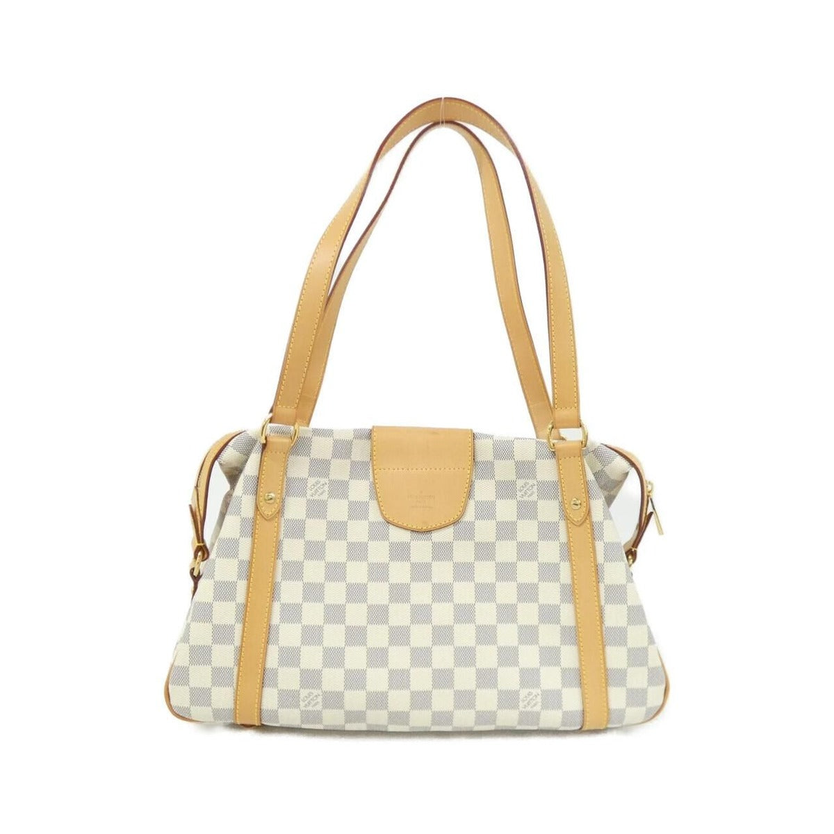 Louis Vuitton Damier Azur Streza PM Shoulder Bag Gold — view 2