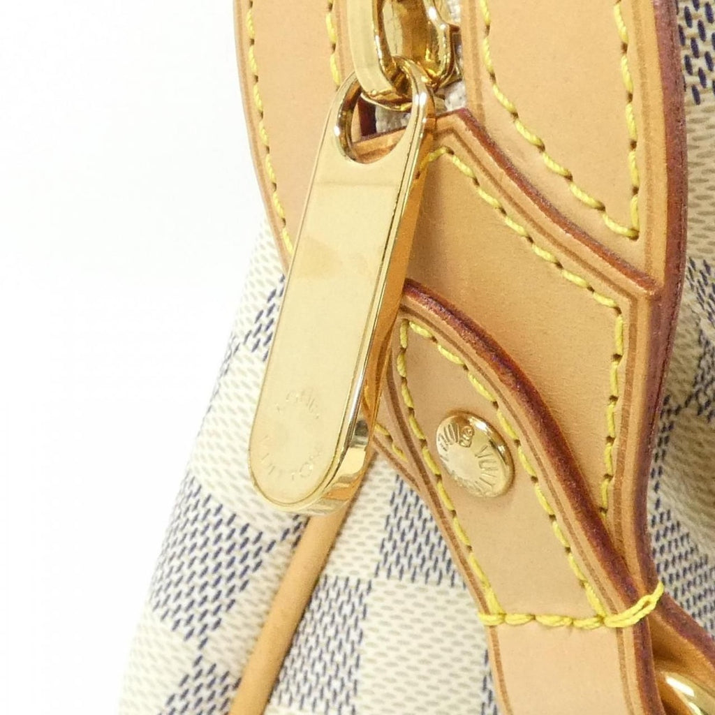 Louis Vuitton Damier Azur Streza PM Shoulder Bag Gold — view 5