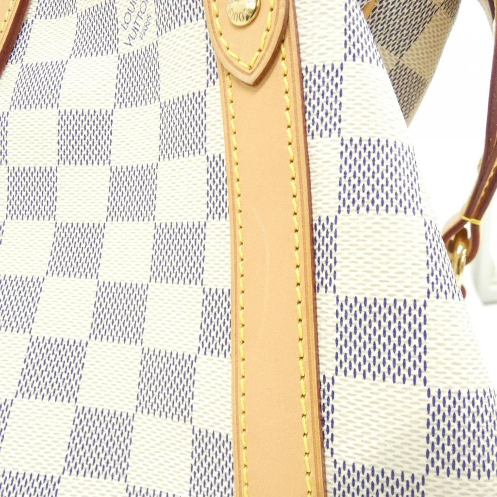 Louis Vuitton Damier Azur Streza PM Shoulder Bag Gold — view 6