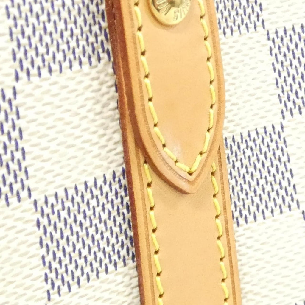 Louis Vuitton Damier Azur Streza PM Shoulder Bag Gold — view 7