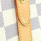 Louis Vuitton Damier Azur Streza PM Shoulder Bag Gold — view 7