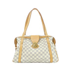 Louis Vuitton Damier Azur Streza PM Shoulder Bag Gold