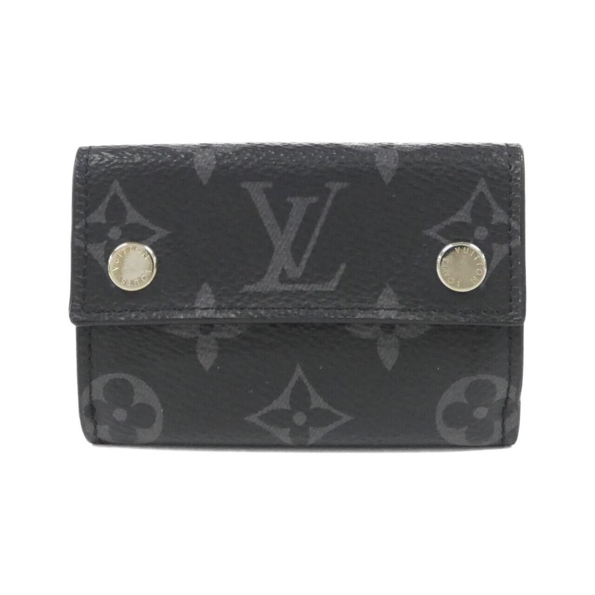 Louis Vuitton Monogram Eclipse Discovery Compact Wallet