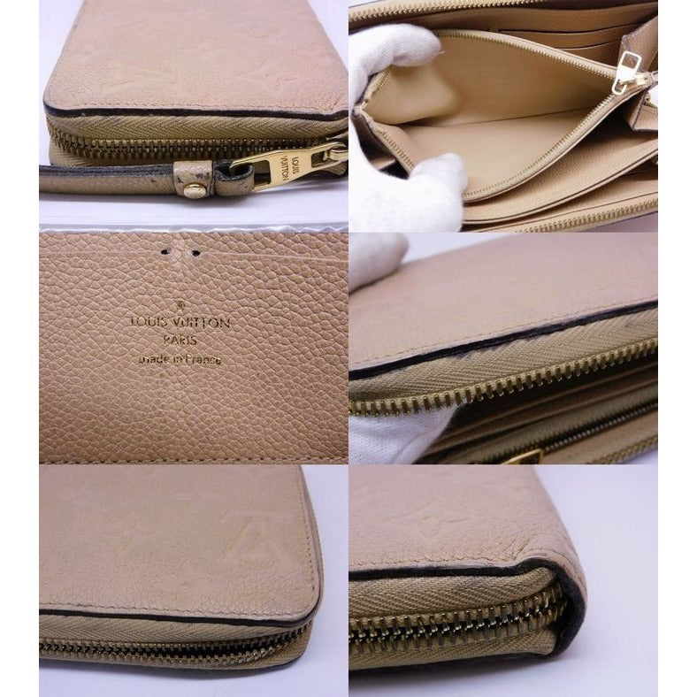 Louis Vuitton Monogram Empreinte Zippy Wallet Leather — view 4
