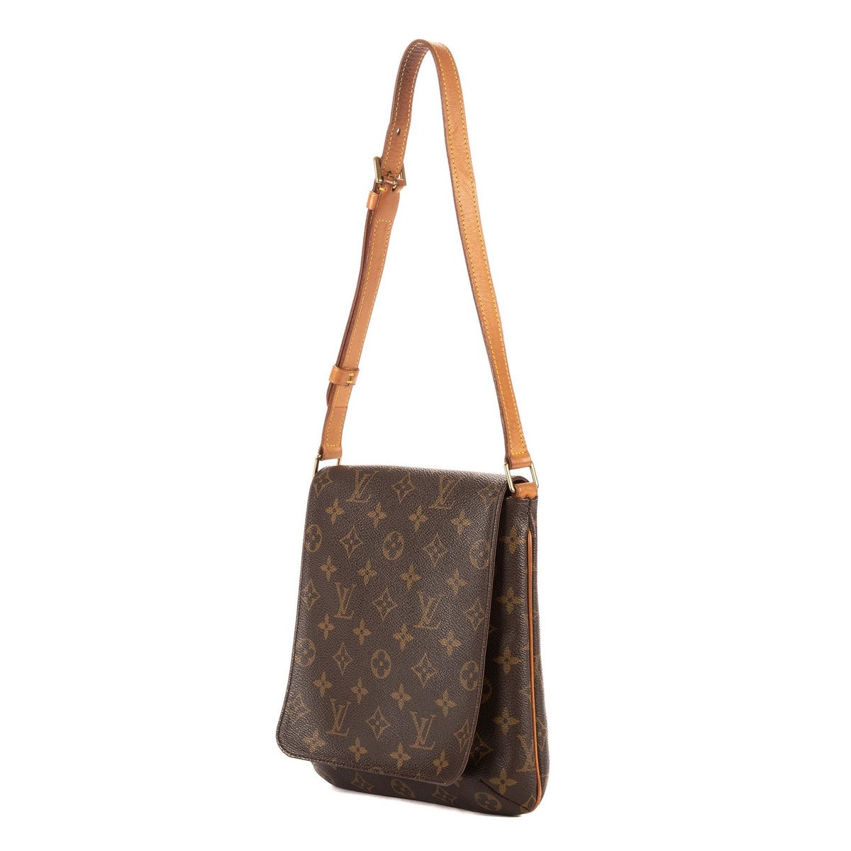 Louis Vuitton Musette Salsa Brown Monogram Canvas Shoulder Bag — view 2