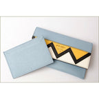 Prada Card Case Fold Wallet 1 Mc004 Saffiano Greche Shape Pressed Leather — view 3
