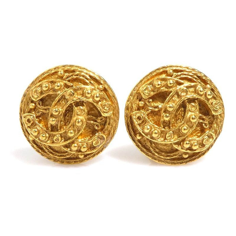 Chanel Earrings Coco Mark
