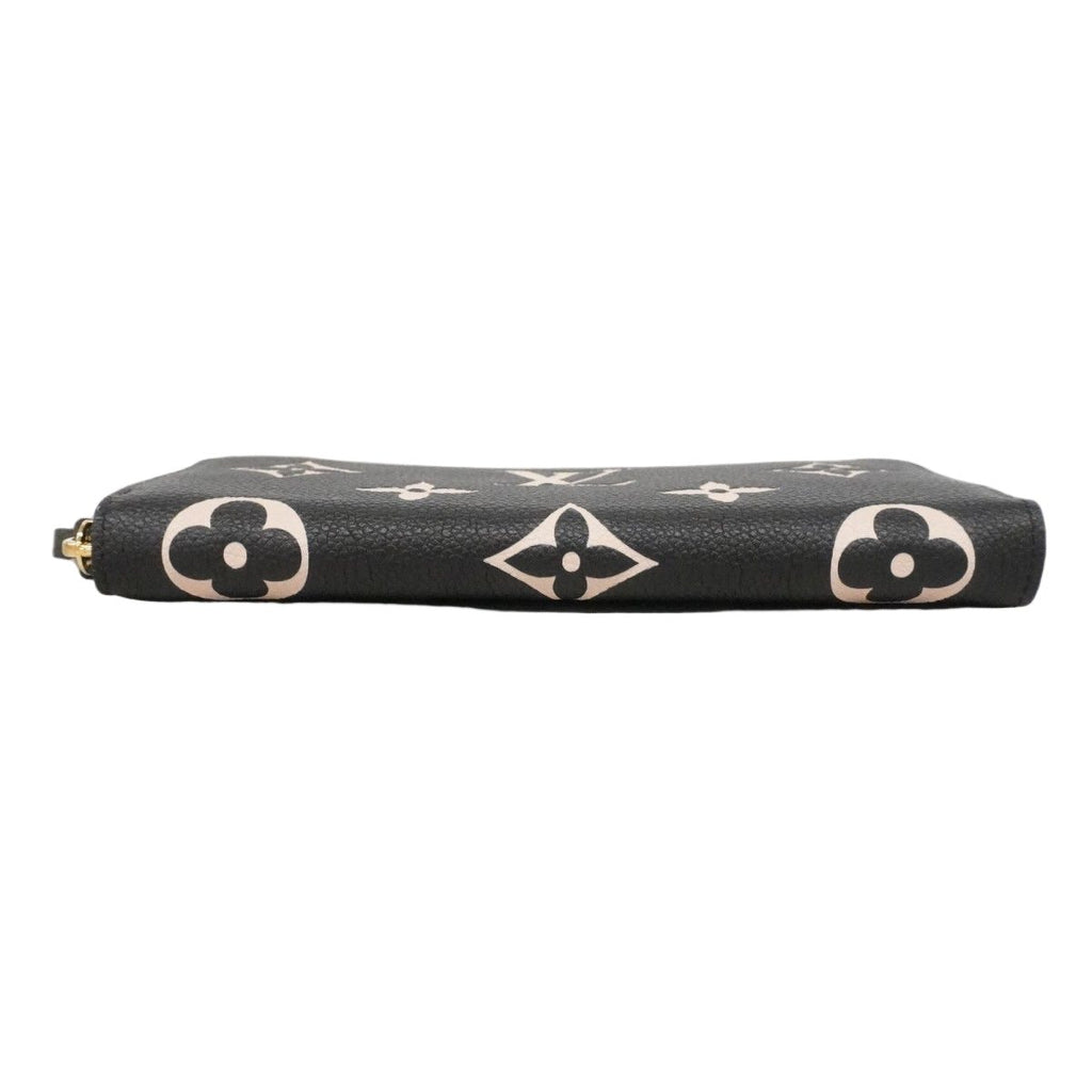 Louis Vuitton Wallet Monogram Empreinte Bicolor Portefeuille Clemence Black — view 2