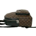 Louis Vuitton Josh Monogram Macassar Leather Backpack Brown — view 5
