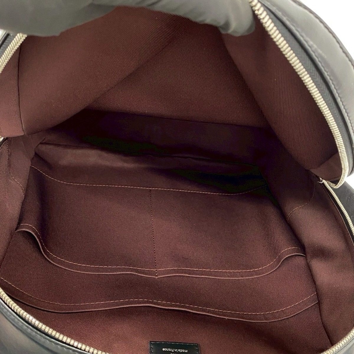 Louis Vuitton Josh Monogram Macassar Leather Backpack Brown — view 9