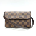 Louis Vuitton Florentine Waist Bag Damier Canvas Ebene Brown