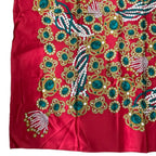 Chanel Scarf Silk Extra Large 130 Pattern Red — view 4