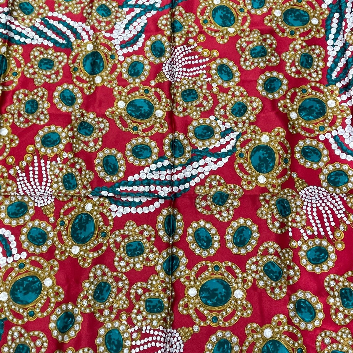 Chanel Scarf Silk Extra Large 130 Pattern Red — view 6