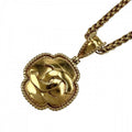 Chanel Necklace Coco Mark Chain Vintage Accessories GP 96