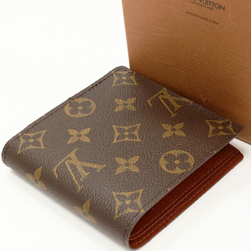 Louis Vuitton Monogram Portobier Carte Cles Di Folding Wallet With Coin — view 4