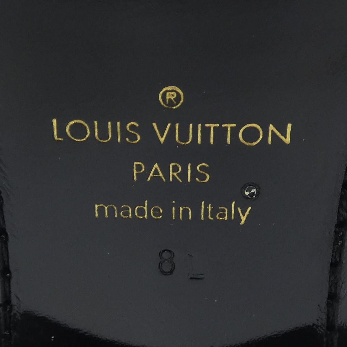 Louis Vuitton Auteuil Shoes Black 8 — view 8