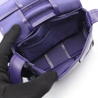 Bottega Veneta Shoulder Bag Candy Cassette Purple Leather Intrecciato — view 3