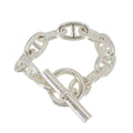Hermes Chaine D'ancre TGM Bracelet 10 Links 15 925 Sterling Silver Dancre