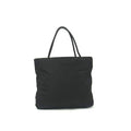 Prada Handbag Tessuto Black Nylon Triangle Logo Plate