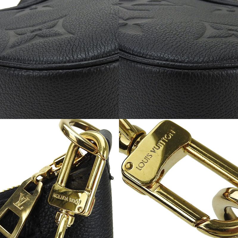 Louis Vuitton Bagatelle NM Monogram Empreinte Black Noir Crossbody — view 5