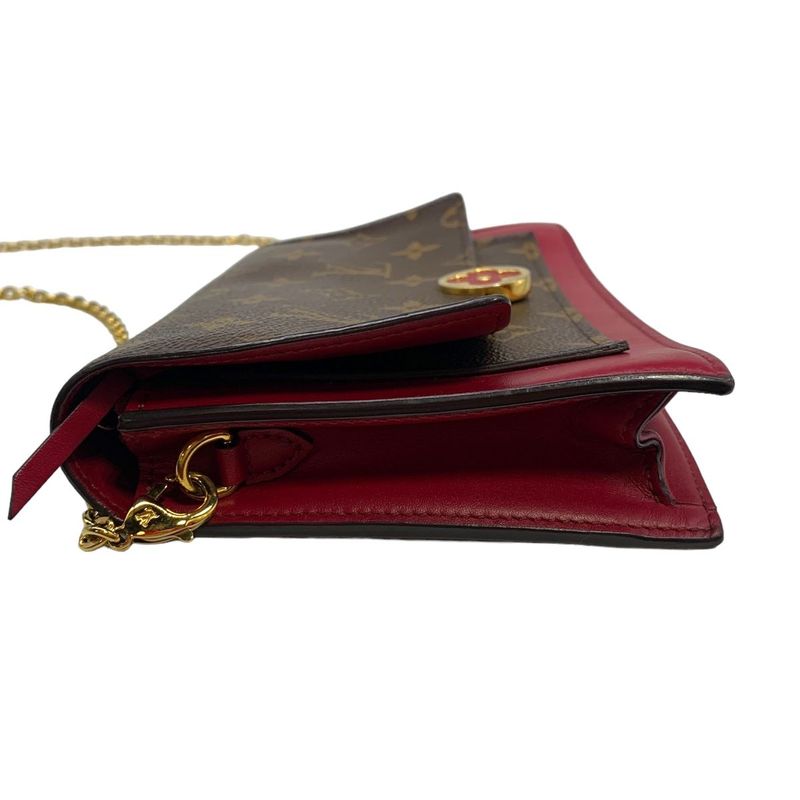 Louis Vuitton Shoulder Bag Flore Chain Monogram Gold Hardware Main 0880 — view 3