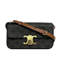 Celine Semishoulder Bag Claude Brown Triomphe