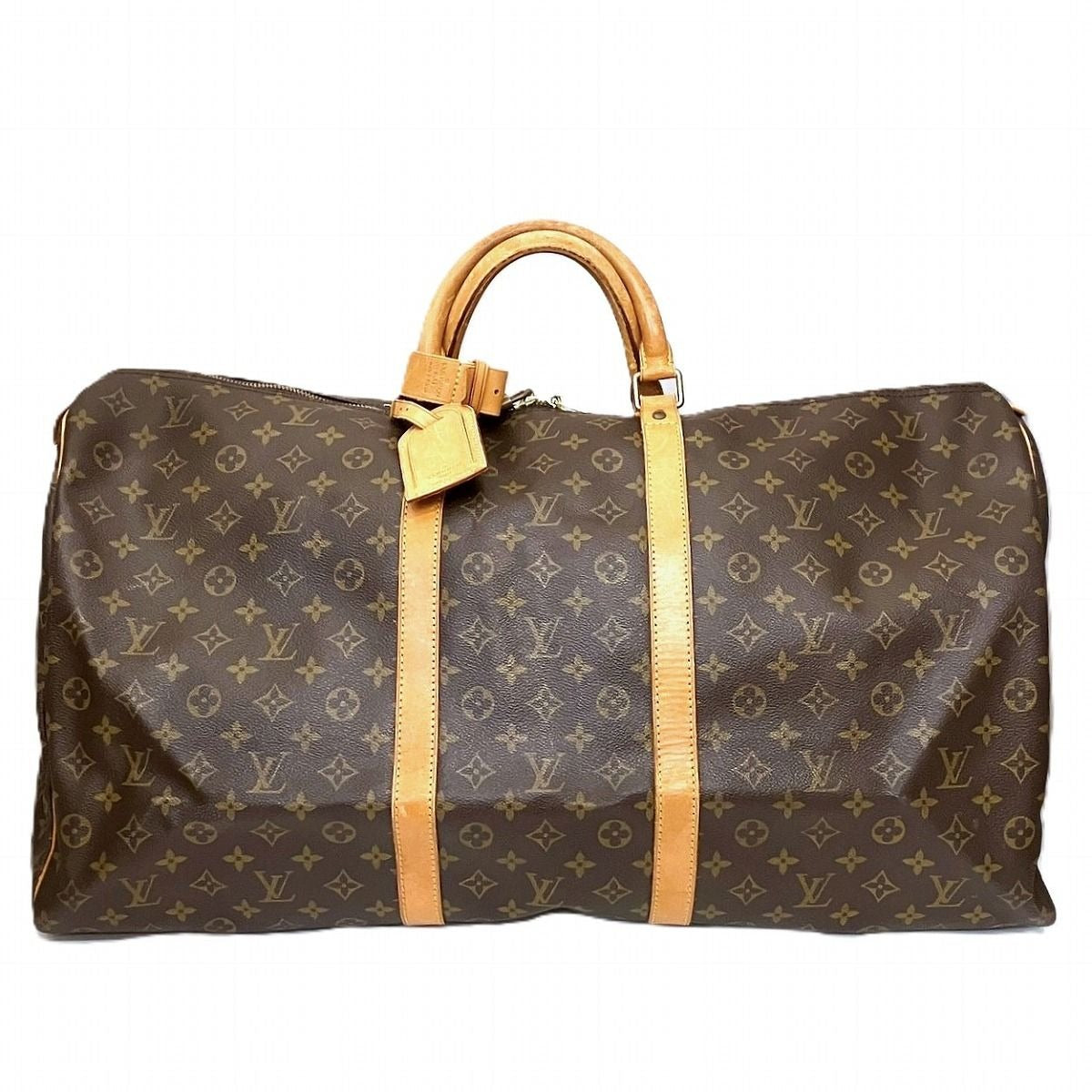 Louis Vuitton Keepall 60 Monogram Boston Bag Canvas