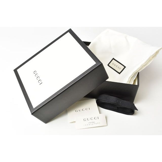 Gucci Mini Wallet Fold Zumi Chain in Dark Green — view 5