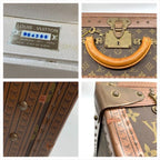 Louis Vuitton Monogram Alzer 65 Vintage Trunk Case — view 9
