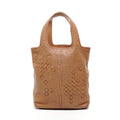 Bottega Veneta Handbag Perforated Intrecciato Leather