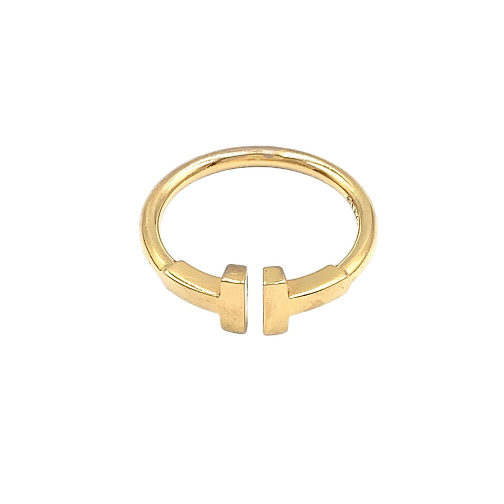 Tiffany & Co T Wire Yellow Gold Ring