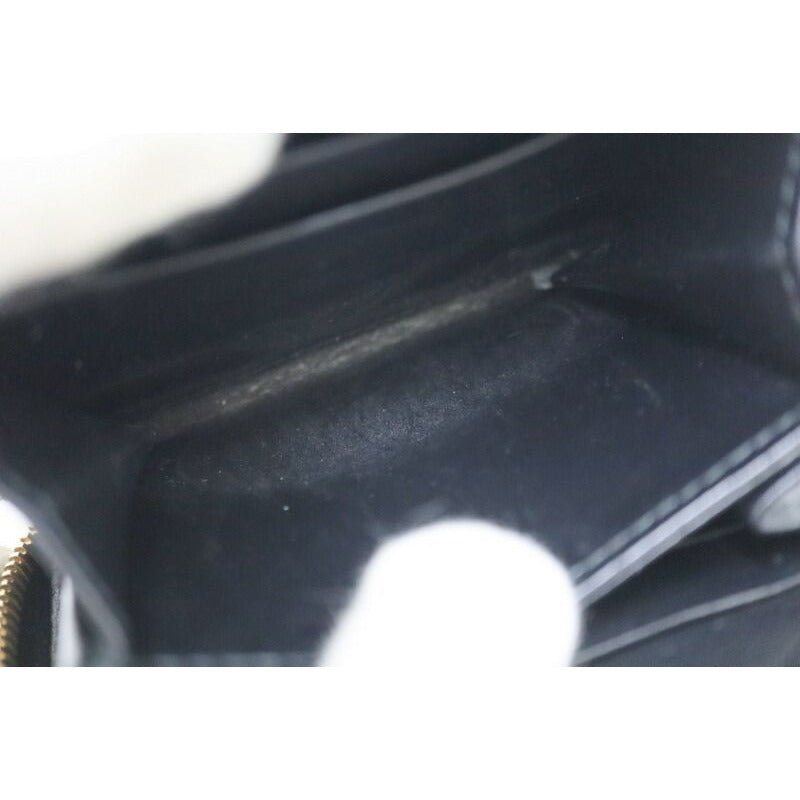 Prada Coin Case Leather Black Gold — view 5