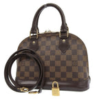 Louis Vuitton Damier Alma BB Shoulder Bag