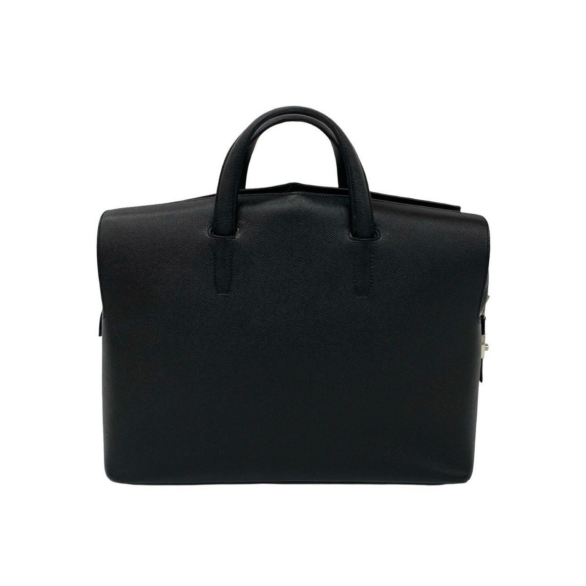 Hermes City Hall 38 Veau Epsom Business Briefcase Black — view 3