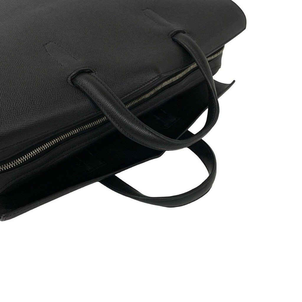 Hermes City Hall 38 Veau Epsom Business Briefcase Black — view 4
