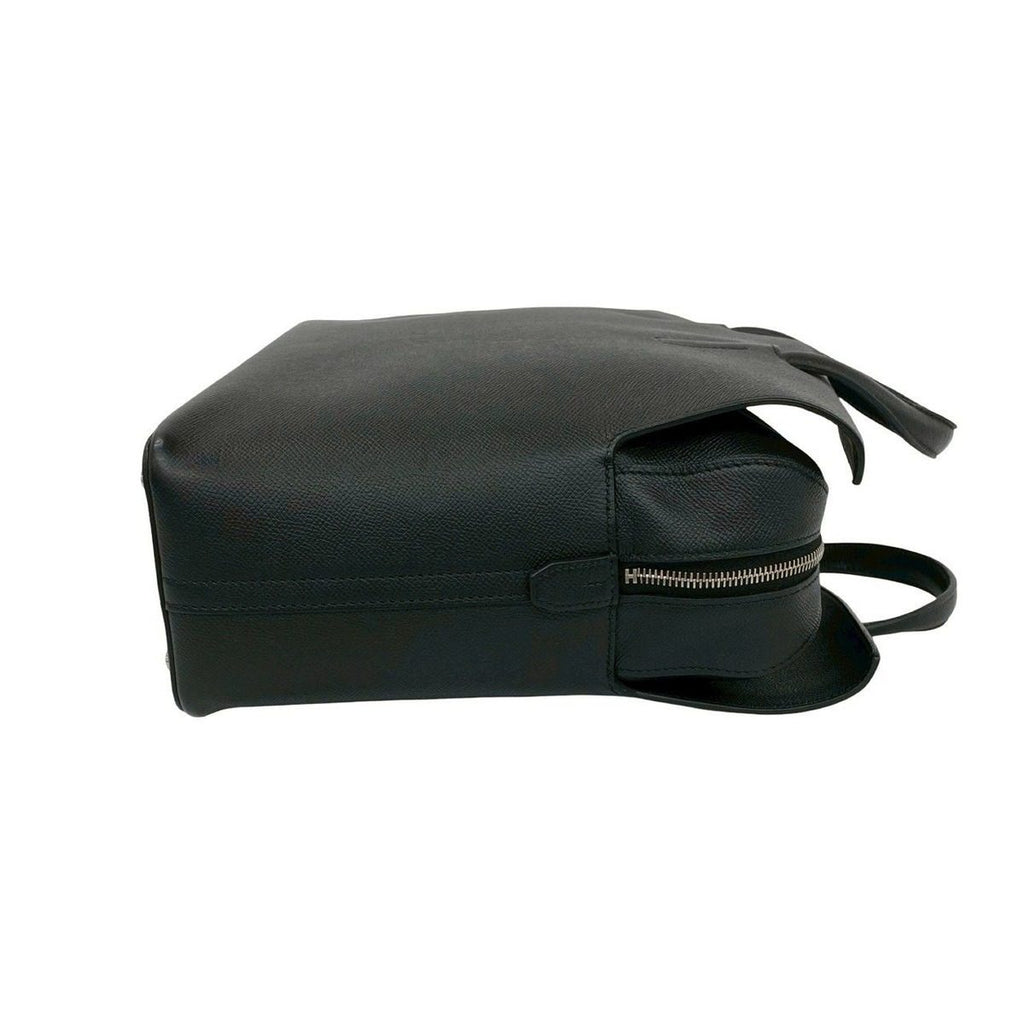 Hermes City Hall 38 Veau Epsom Business Briefcase Black — view 6