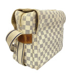 Louis Vuitton Shoulder Bag Damier Azur Naviglio White — view 2