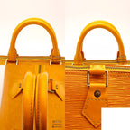 Louis Vuitton Epi Speedy 25 Bag Handbag Tassili Yellow — view 8