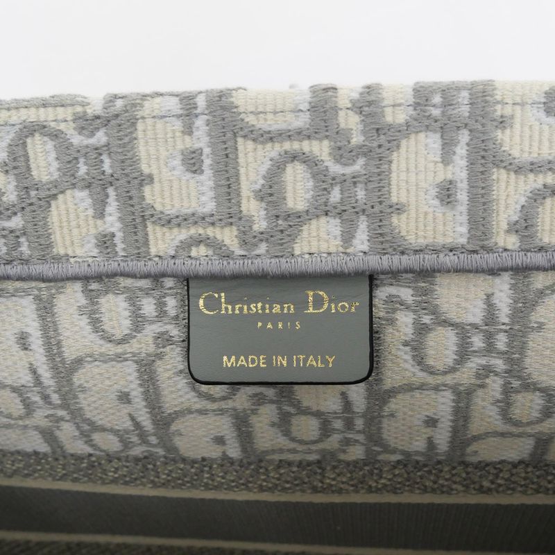 Christian Dior Mille Fleur Book Tote Mini S5475 Zwrf Floral Embroidery — view 9