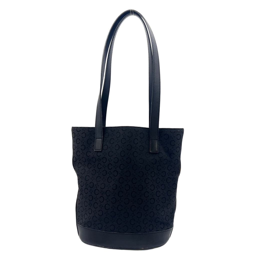 Celine C Macadam Bucket Tote