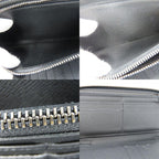 Louis Vuitton Long Wallet Zippy Vertical Monogram Eclipse Black — view 8