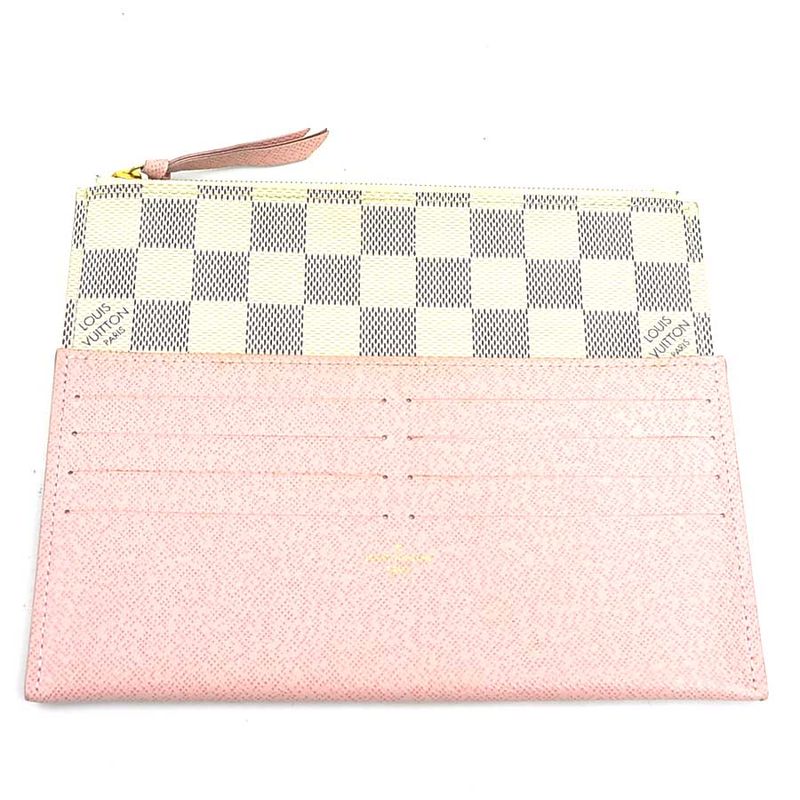 Louis Vuitton Chain Wallet Damier Azur Pochette Felicie — view 6