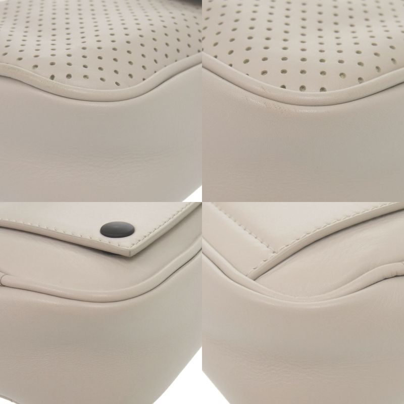 Bottega Veneta Reggello Leather Ivory Shoulder Bag White 0413 — view 4