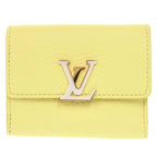 Louis Vuitton Portefeuille Capucines XS IC Chip Taurillon Leather Yellow